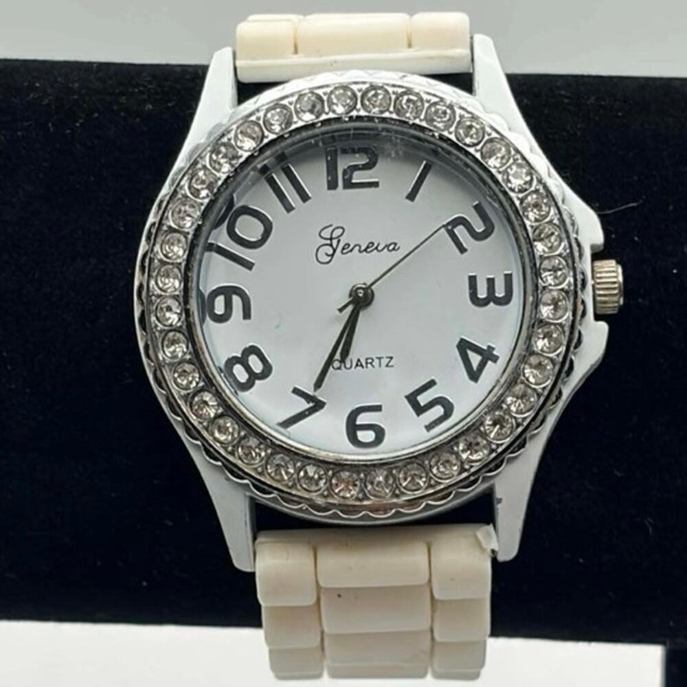 White Geneva Men’s Watch